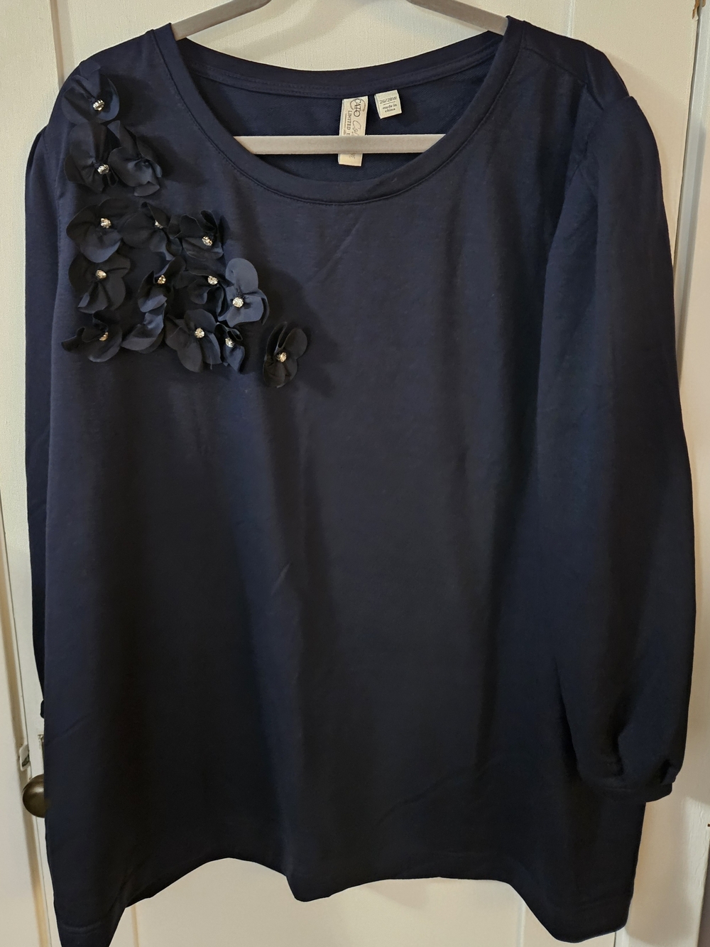 Cato Navy Top